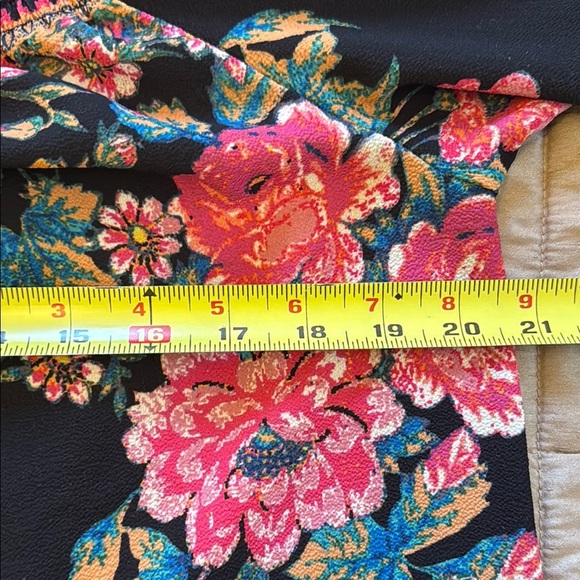 Flying Tomato Floral Mini Dress - Black and Pink - Picture 7 of 8